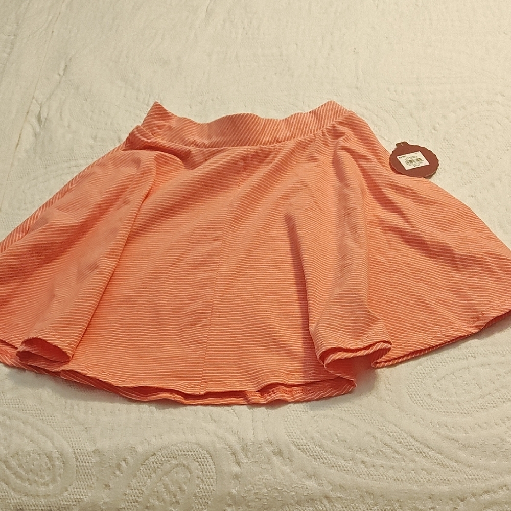Coral Skater Skirt
